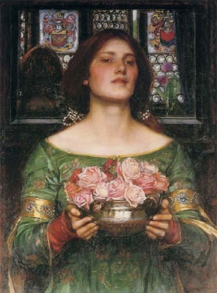 John William Waterhouse Gather Ye Rosebuds While Ye May...